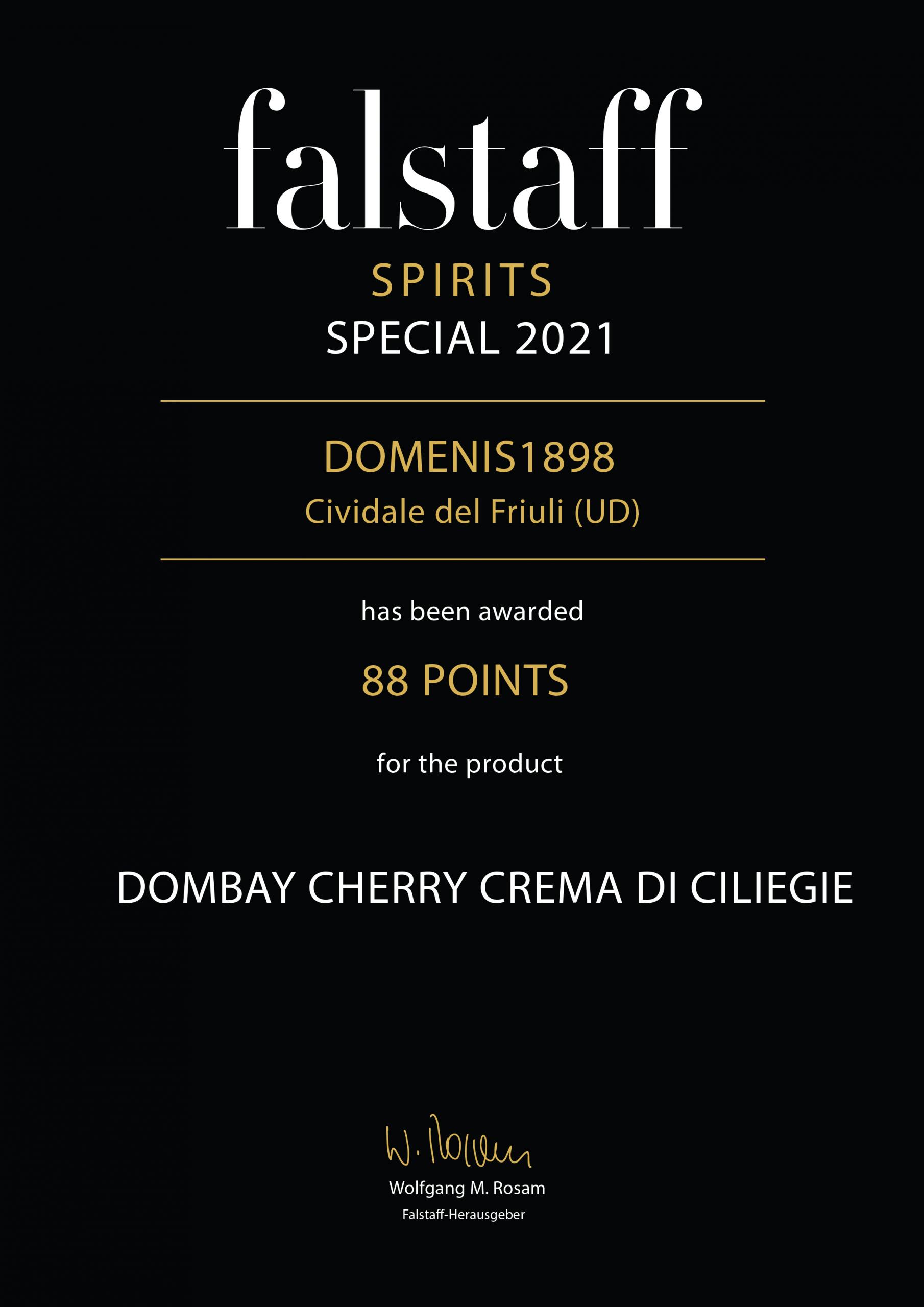 Falstaff Spirits Special 2021 – Dombay Cherry